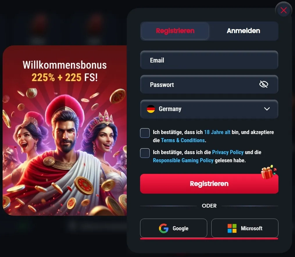 Registrierung